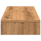 vidaXL Monitorständer Artisan-Eiche 100x27x10 cm Holzwerkstoff