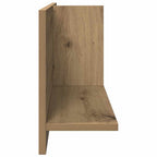 vidaXL Wandschrank 70x16,5x30 cm Artisan-Eiche Holzwerkstoff
