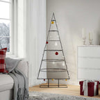 vidaXL | Metall Weihnachtsbaum | 150 cm Pulverbeschichteter Stahl