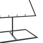 vidaXL Metall-Weihnachtsbaum für Dekorationen Schwarz 150 cm