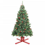 vidaXL Christbaumständer Rot 61x61x15,5 cm