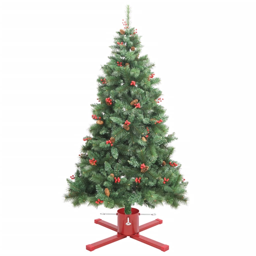 vidaXL Christbaumständer Rot 61x61x15,5 cm