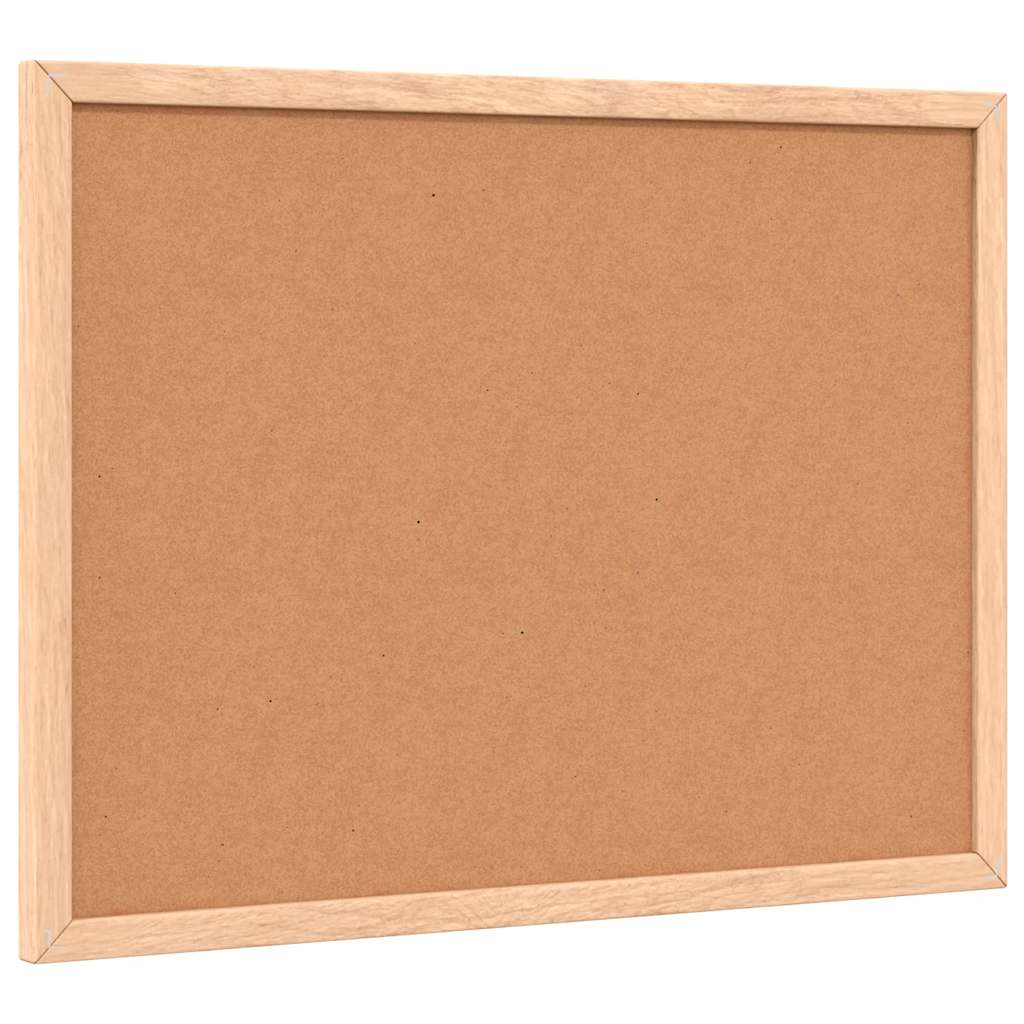 vidaXL Magnetisches Whiteboard mit massivem Kiefernholzrahmen 40x30 cm