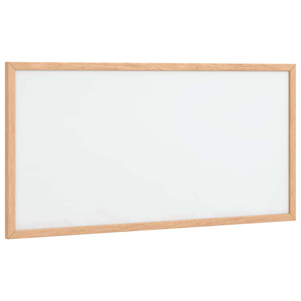 vidaXL Magnetisches Whiteboard mit Rahmen aus massivem Kiefernholz 60 x 30 cm
