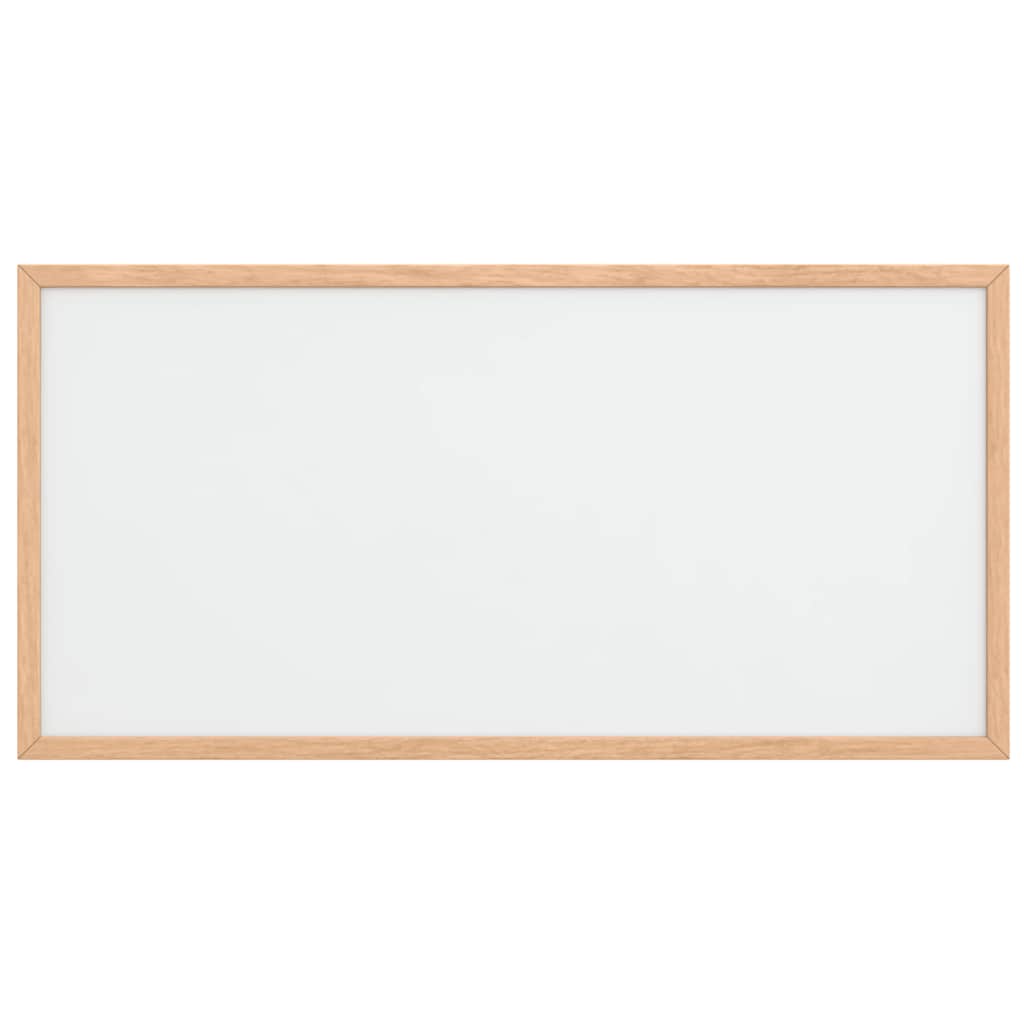 vidaXL Magnetisches Whiteboard mit Rahmen aus massivem Kiefernholz 60 x 30 cm