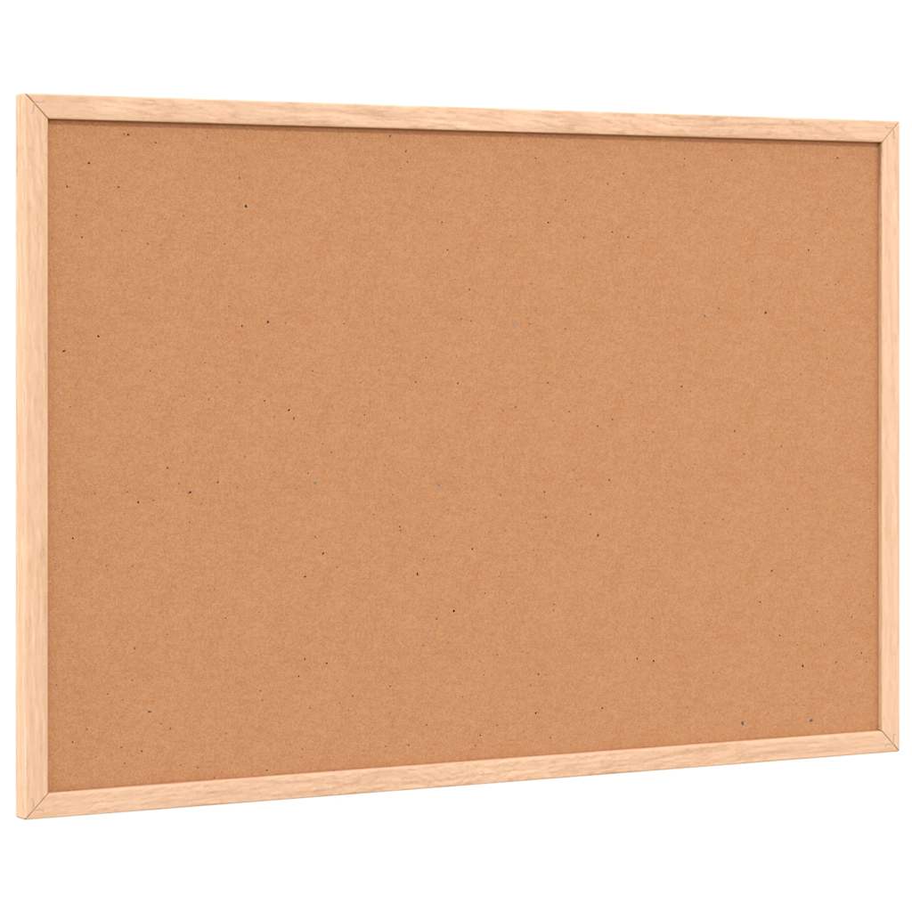 vidaXL Korktafel mit Massivholzrahmen aus Kiefernholz 60 x 40 cm