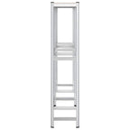 vidaXL Reifenregale 2 Böden 2 Stk. 110x40x180 cm Stahl & Holzwerkstoff