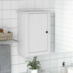 vidaXL Bad-Wandschrank BODO Weiß 44x30x60 cm