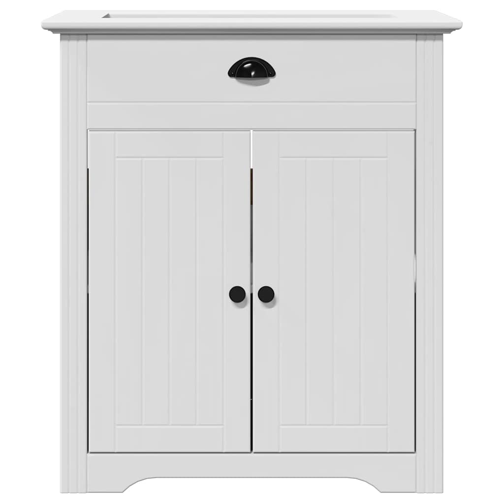 vidaXL Waschbeckenunterschrank BODO Weiß 70x35x80 cm