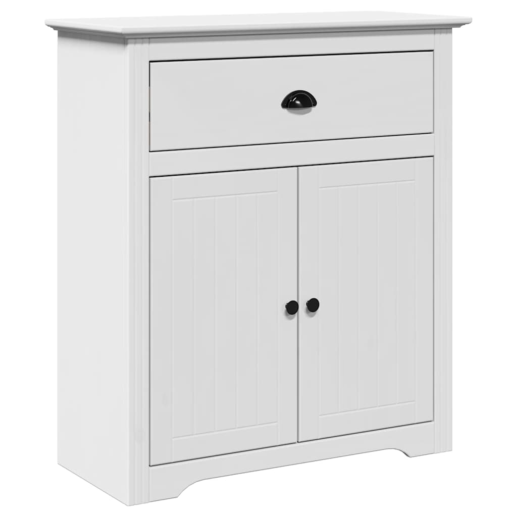 vidaXL Flurschrank BODO Weiß 80x35x90 cm