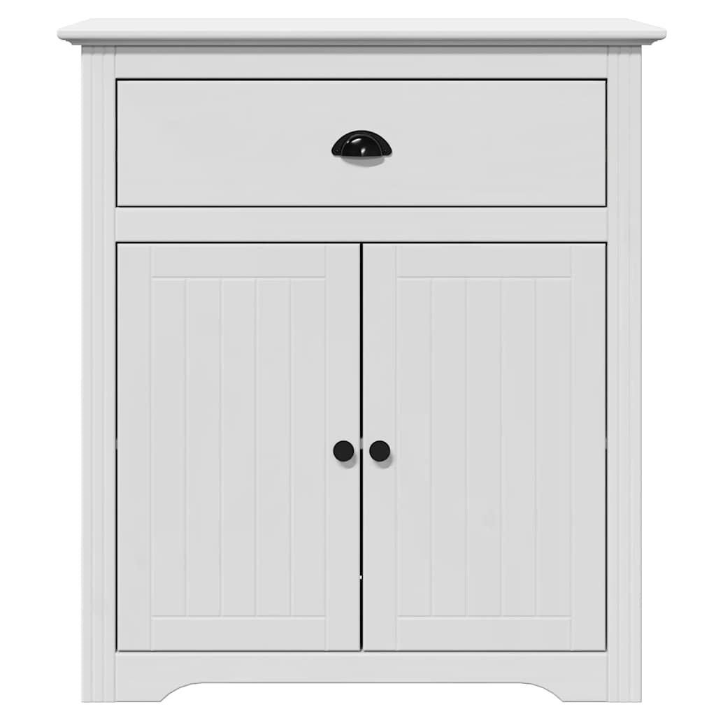 vidaXL Flurschrank BODO Weiß 80x35x90 cm
