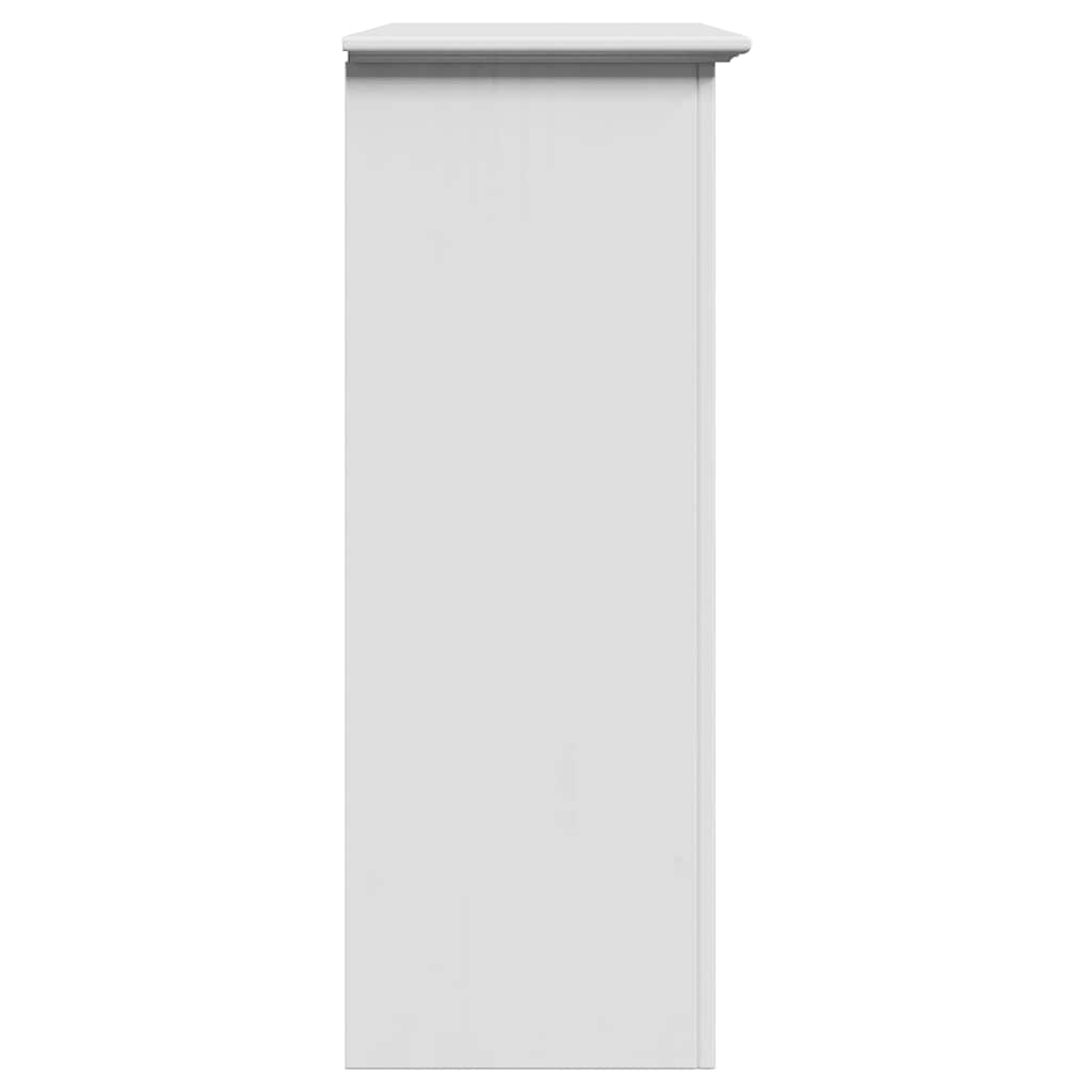 vidaXL Flurschrank BODO Weiß 80x35x90 cm