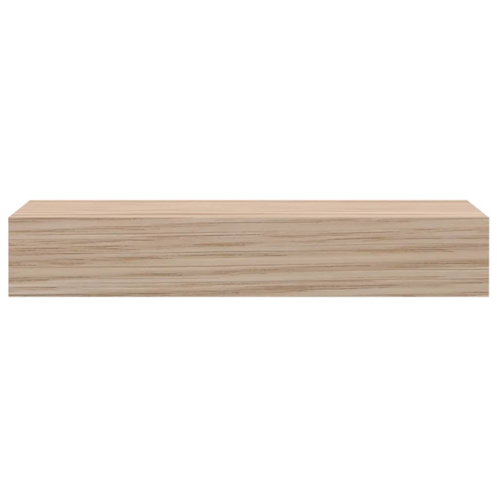 vidaXL Schweberegal 2 Stk. 23x23,5x4 cm Holzwerkstoff
