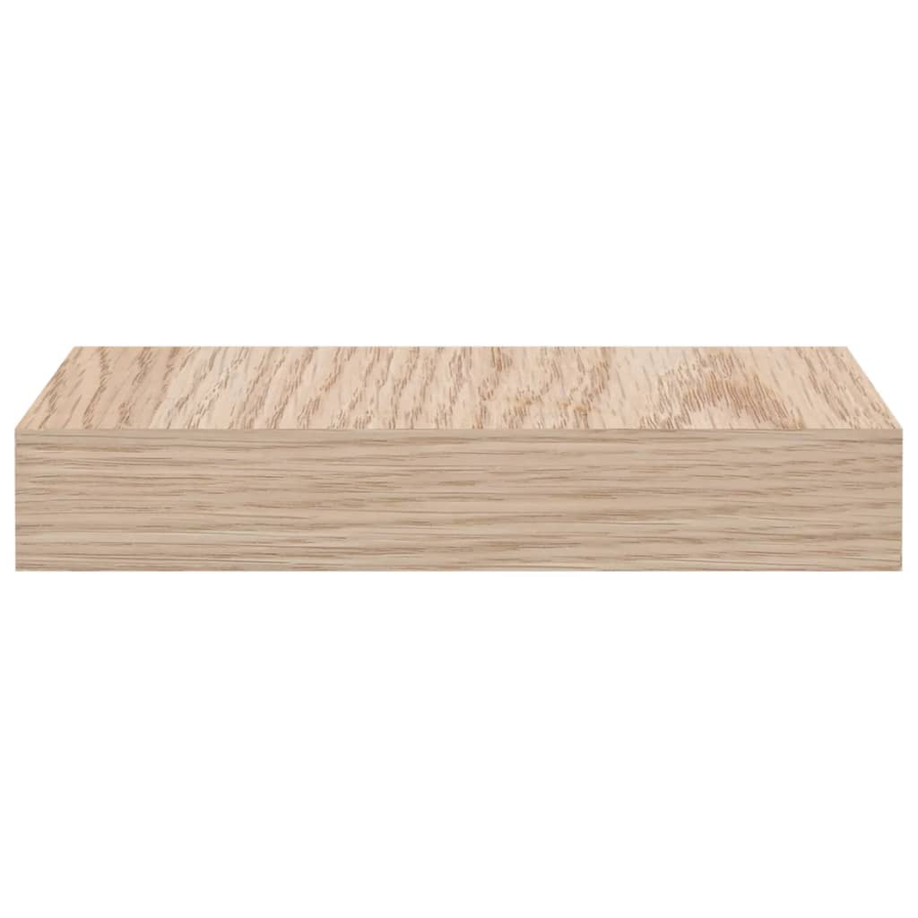 vidaXL Schweberegal 2 Stk. 23x23,5x4 cm Holzwerkstoff