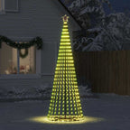 vidaXL LED Weihnachtsbaum 475 LEDs Warmweiß 247 cm