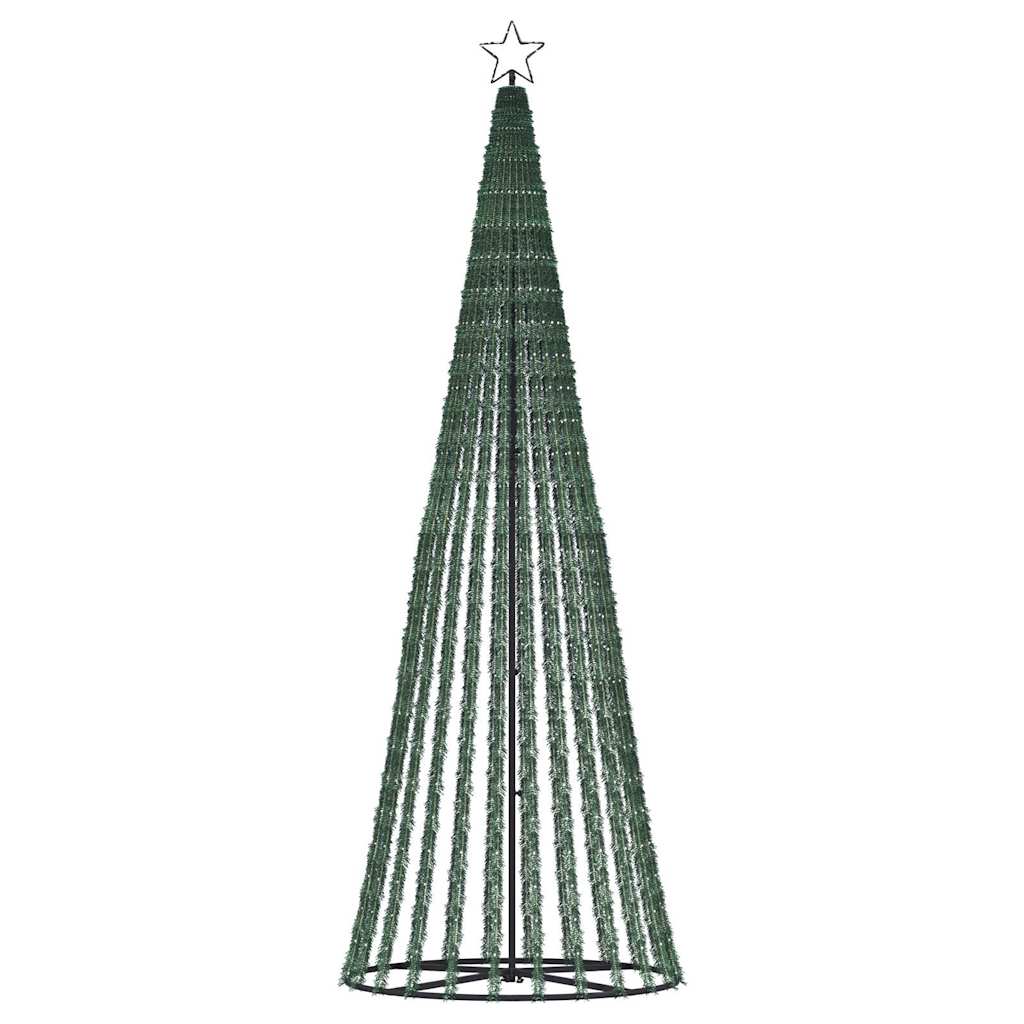 vidaXL LED Weihnachtsbaum 475 LEDs Warmweiß 247 cm