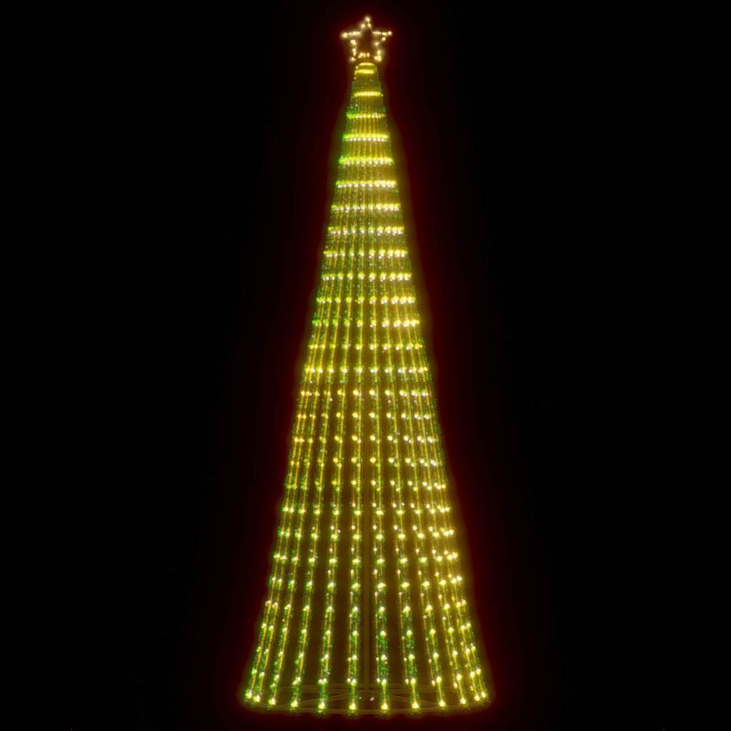 vidaXL LED Weihnachtsbaum 475 LEDs Warmweiß 247 cm