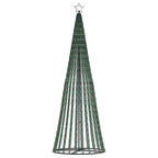 vidaXL LED Weihnachtsbaum 475 LEDs Kaltweiß 247 cm