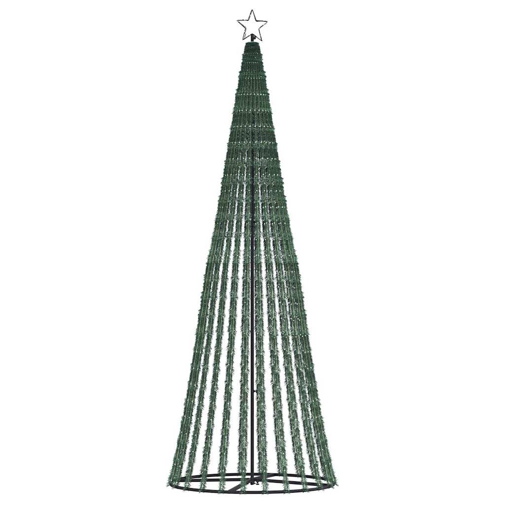 vidaXL LED Weihnachtsbaum 475 LEDs Kaltweiß 247 cm