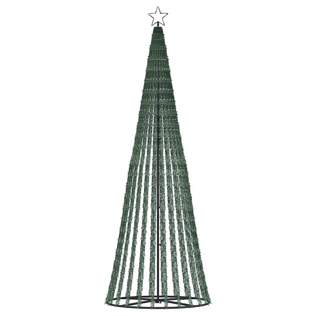vidaXL LED Weihnachtsbaum 475 LEDs Kaltweiß 247 cm