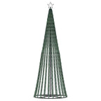 vidaXL LED Weihnachtsbaum 475 LEDs Kaltweiß 247 cm