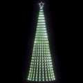 vidaXL LED Weihnachtsbaum 475 LEDs Kaltweiß 247 cm