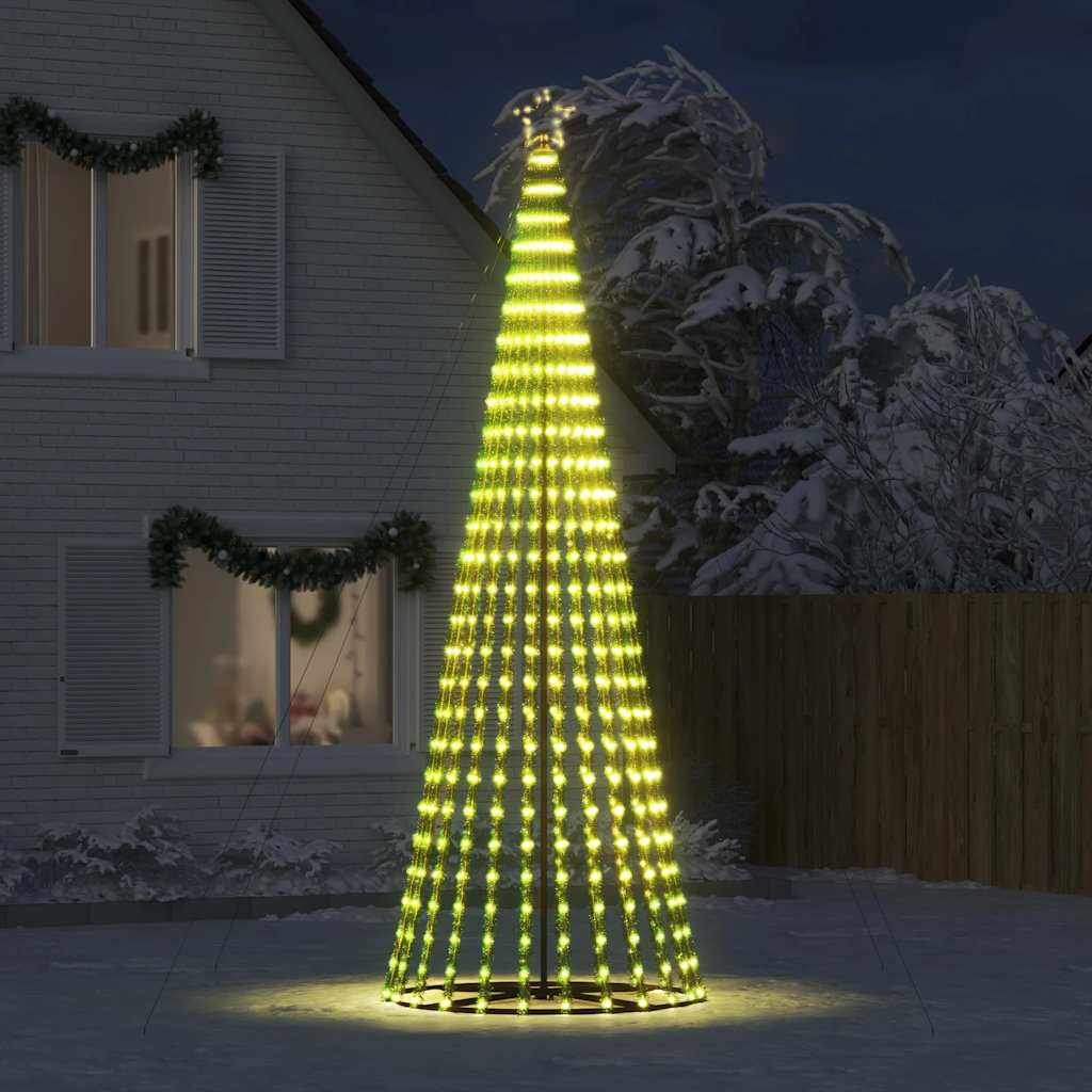 vidaXL LED Weihnachtsbaum 1028 LEDs Warmweiß 403 cm