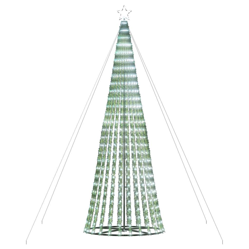 vidaXL LED Weihnachtsbaum 1028 LEDs Kaltweiß 403 cm