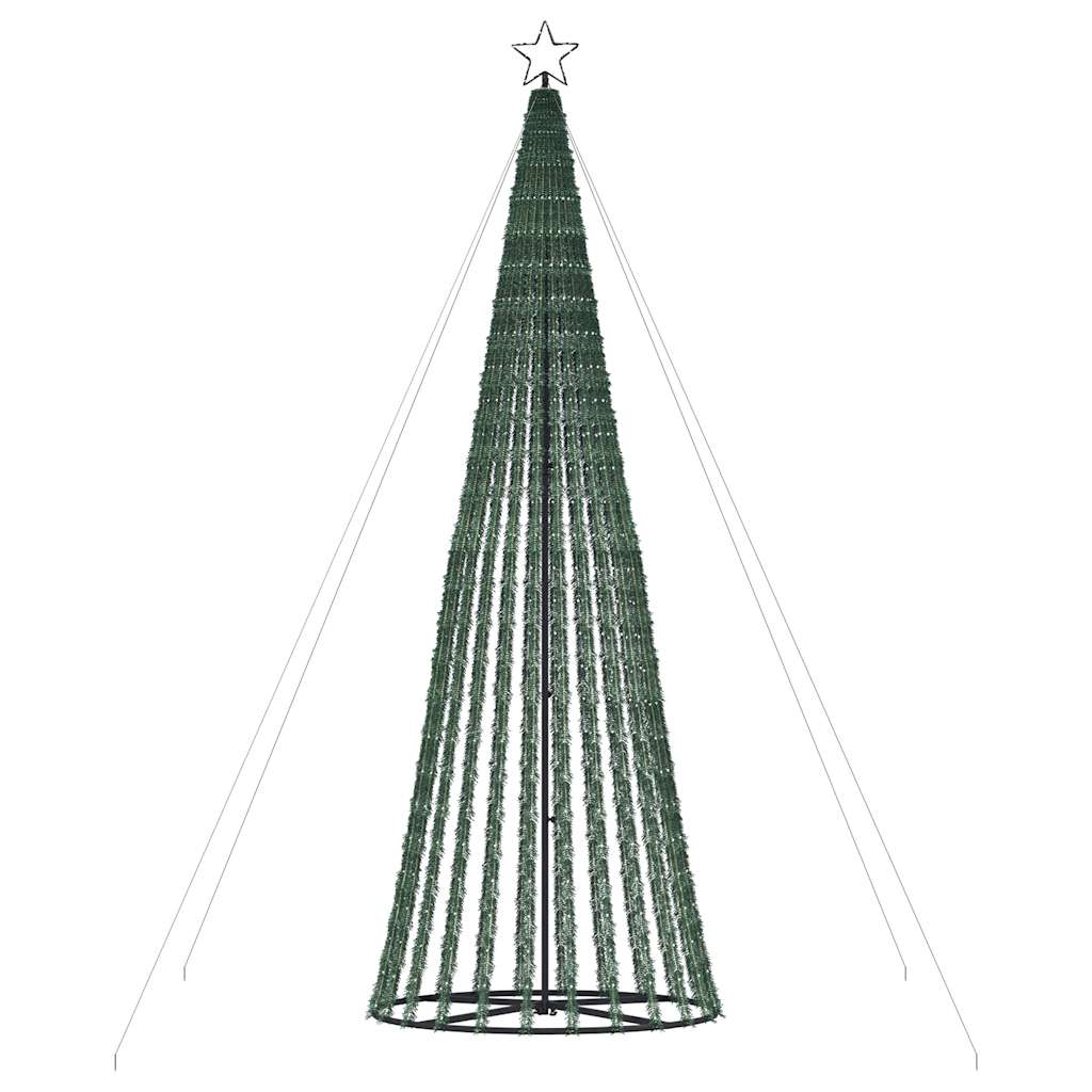 vidaXL LED Weihnachtsbaum 1028 LEDs Kaltweiß 403 cm