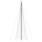 vidaXL LED Weihnachtsbaum mit Erdspießen 1534 LEDs Warmweiß 500 cm