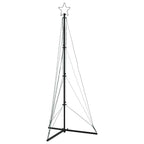 vidaXL LED Weihnachtsbaum 363 LEDs Warmweiß 182 cm