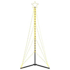 vidaXL LED Weihnachtsbaum 363 LEDs Warmweiß 182 cm