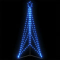 vidaXL LED Weihnachtsbaum 363 LEDs Blau 182 cm