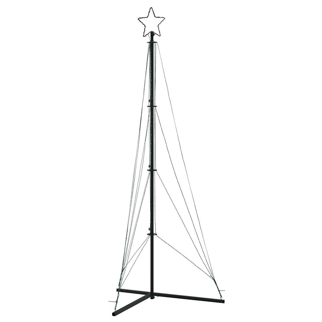 vidaXL LED Weihnachtsbaum 483 LEDs Warmweiß 240 cm