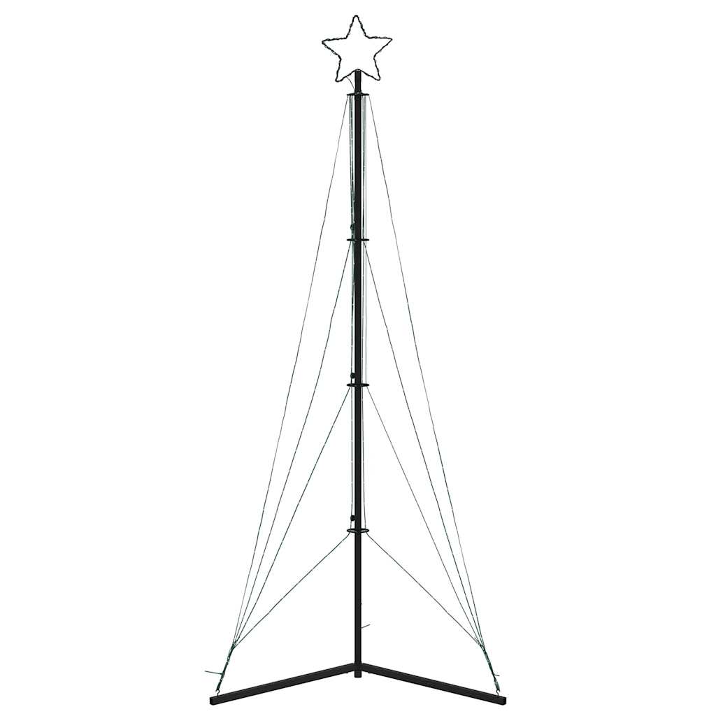 vidaXL LED Weihnachtsbaum 483 LEDs Warmweiß 240 cm