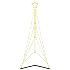 vidaXL LED Weihnachtsbaum 483 LEDs Warmweiß 240 cm