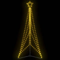 vidaXL LED Weihnachtsbaum 483 LEDs Warmweiß 240 cm