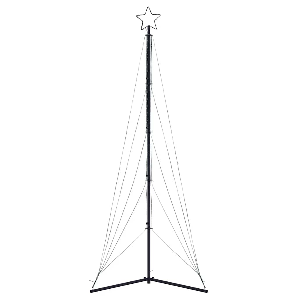 vidaXL LED Weihnachtsbaum 525 LEDs Warmweiß 302 cm
