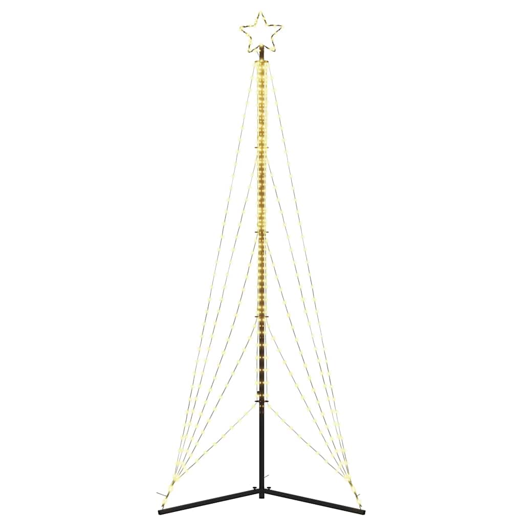 vidaXL LED Weihnachtsbaum 525 LEDs Warmweiß 302 cm