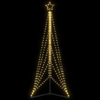 vidaXL LED Weihnachtsbaum 525 LEDs Warmweiß 302 cm