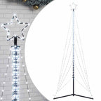 vidaXL LED Weihnachtsbaum 525 LEDs Kaltweiß 302 cm