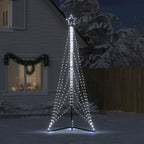 vidaXL LED Weihnachtsbaum 525 LEDs Kaltweiß 302 cm