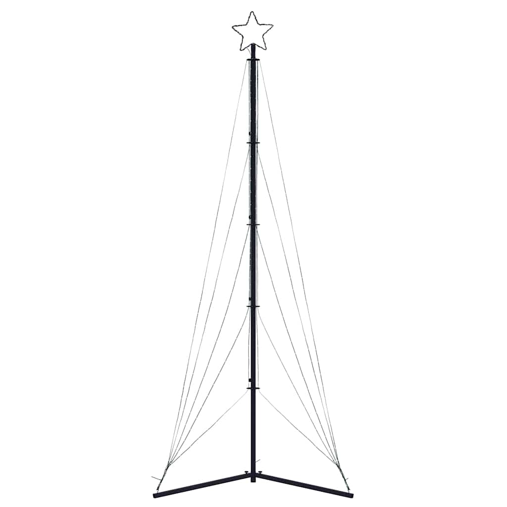 vidaXL LED Weihnachtsbaum 525 LEDs Kaltweiß 302 cm