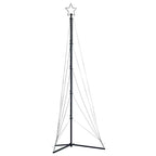 vidaXL LED Weihnachtsbaum 525 LEDs Blau 302 cm