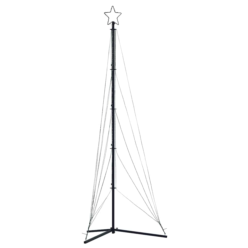 vidaXL LED Weihnachtsbaum 525 LEDs Blau 302 cm