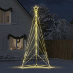 vidaXL LED Weihnachtsbaum 615 LEDs Warmweiß 404,5 cm