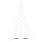 vidaXL LED Weihnachtsbaum 615 LEDs Warmweiß 404,5 cm