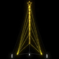 vidaXL LED Weihnachtsbaum 615 LEDs Warmweiß 404,5 cm