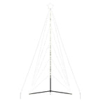 vidaXL LED Weihnachtsbaum 615 LEDs Kaltweiß 404,5 cm