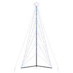 vidaXL LED Weihnachtsbaum 615 LEDs Blau 404,5 cm